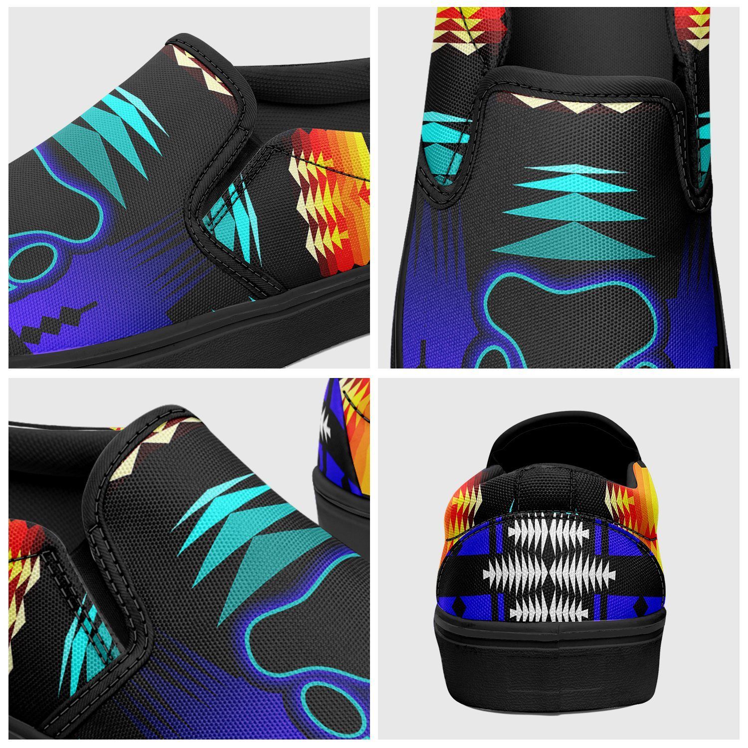 Midnight Sage Fire with Bearpaw Otoyimm Kid's Canvas Slip On Shoes 49 Dzine