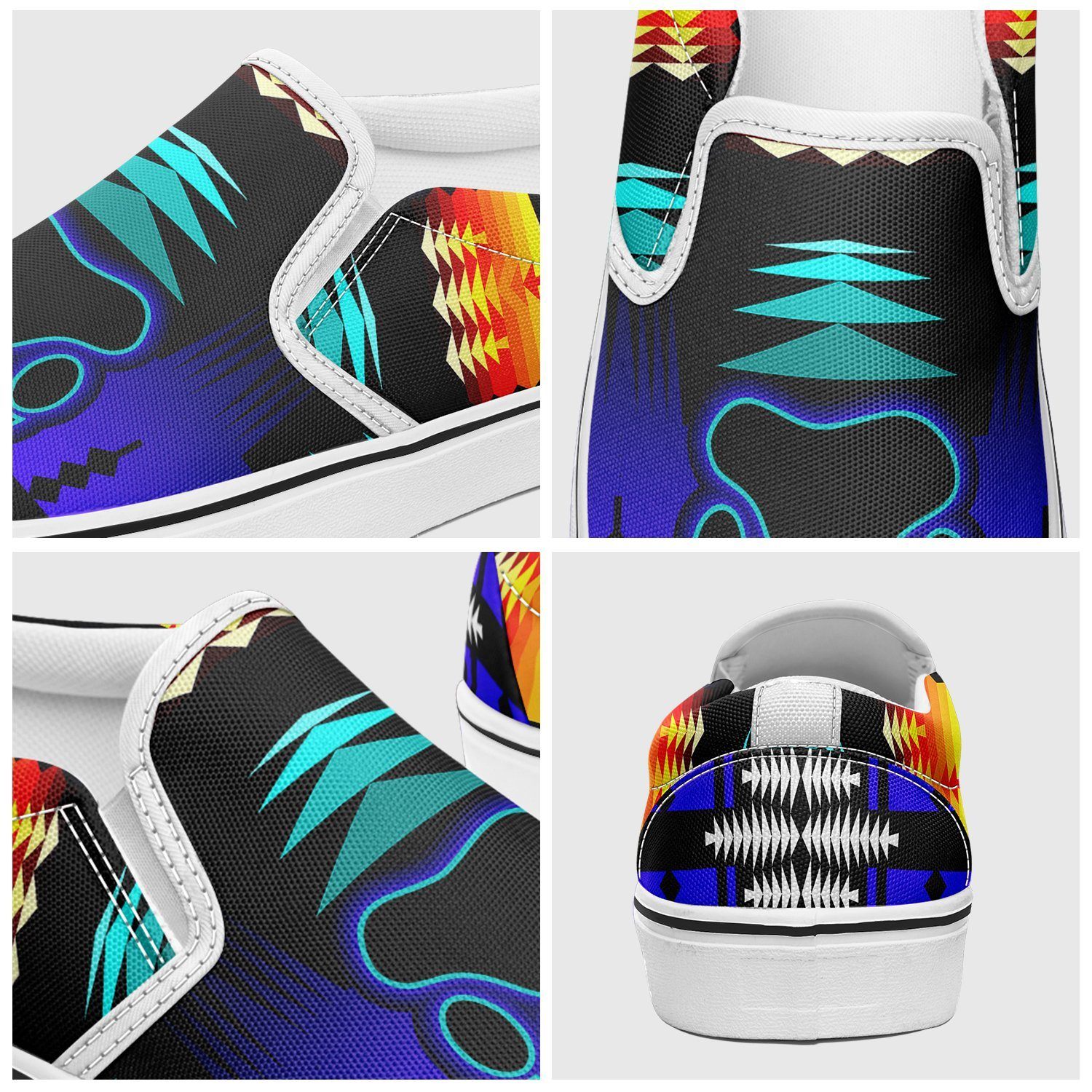 Midnight Sage Fire with Bearpaw Otoyimm Kid's Canvas Slip On Shoes 49 Dzine