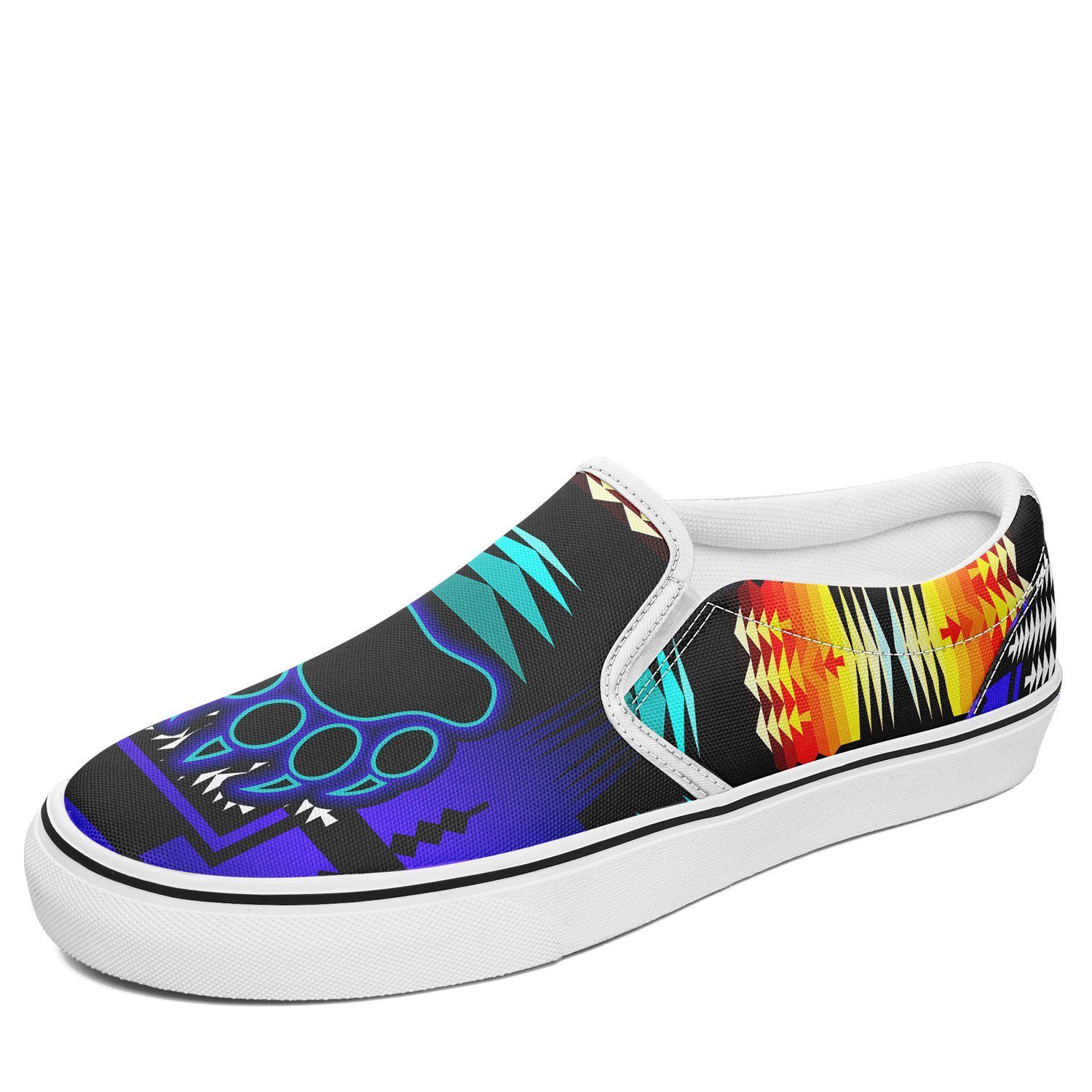 Midnight Sage Fire with Bearpaw Otoyimm Kid's Canvas Slip On Shoes 49 Dzine US Youth 1 / EUR 32 White Sole