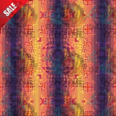 Mini Soleil Indigo Poplin Fabric By the Yard Fabric NBprintex