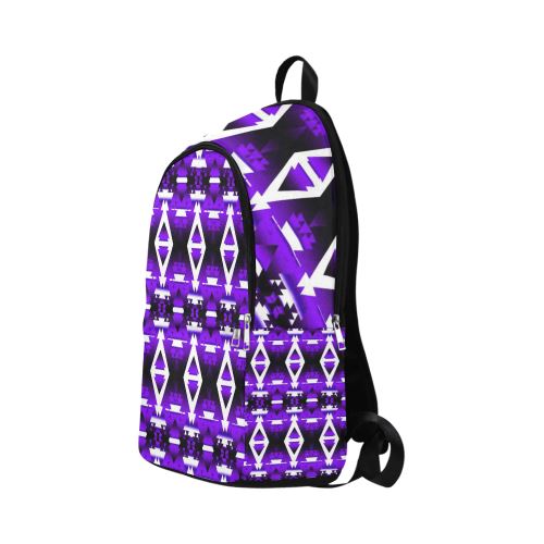 Moon Shadow Winter Camp Fabric Backpack for Adult (Model 1659) Casual Backpack for Adult (1659) e-joyer