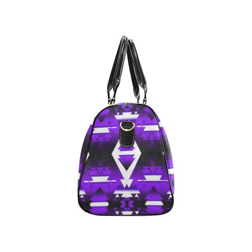 Moon Shadow Winter Camp New Waterproof Travel Bag/Small (Model 1639) Waterproof Travel Bags (1639) e-joyer