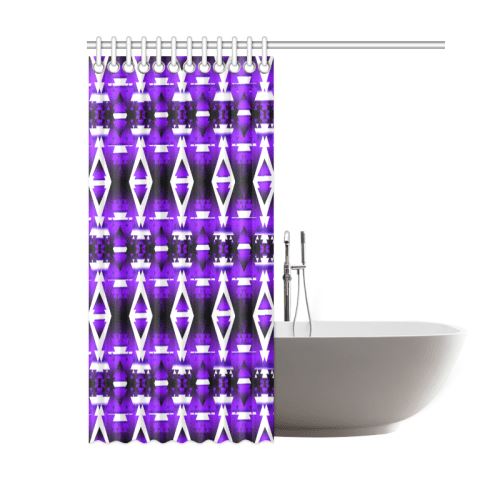 Moon Shadow Winter Camp Shower Curtain 60"x72" Shower Curtain 60"x72" e-joyer