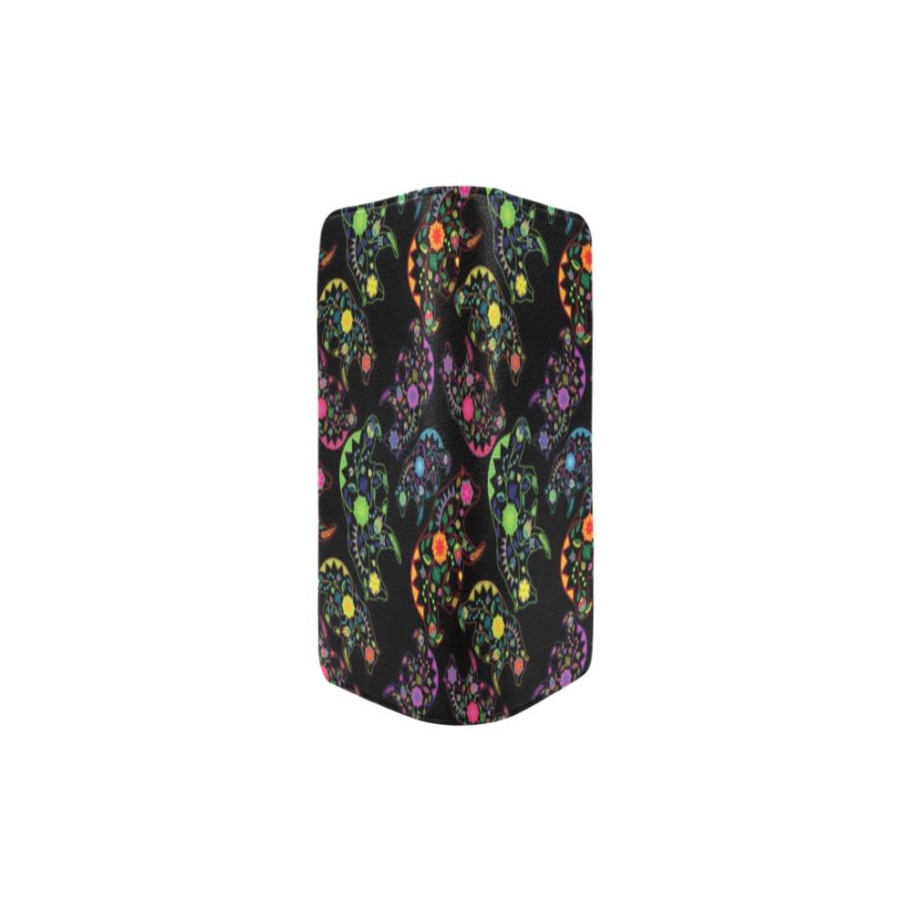 Neon Floral Bears Women's Clutch Purse (Model 1637) Women's Clutch Purse (1637) e-joyer