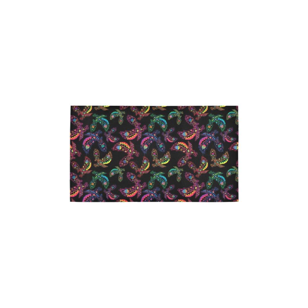 Neon Floral Eagles Bath Rug 16''x 28'' Bath Rug 16''x 28'' e-joyer