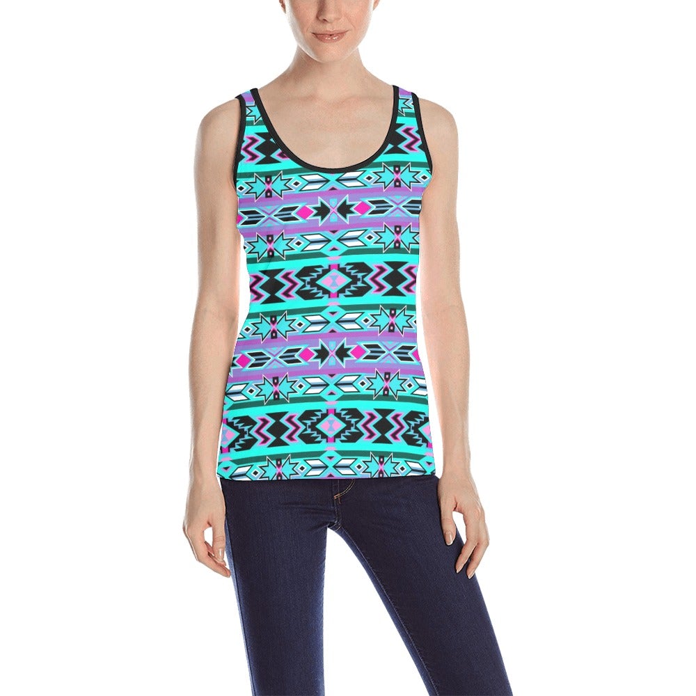Northeast Journey All Over Print Tank Top for Women (Model T43) All Over Print Tank Top for Women (T43) e-joyer