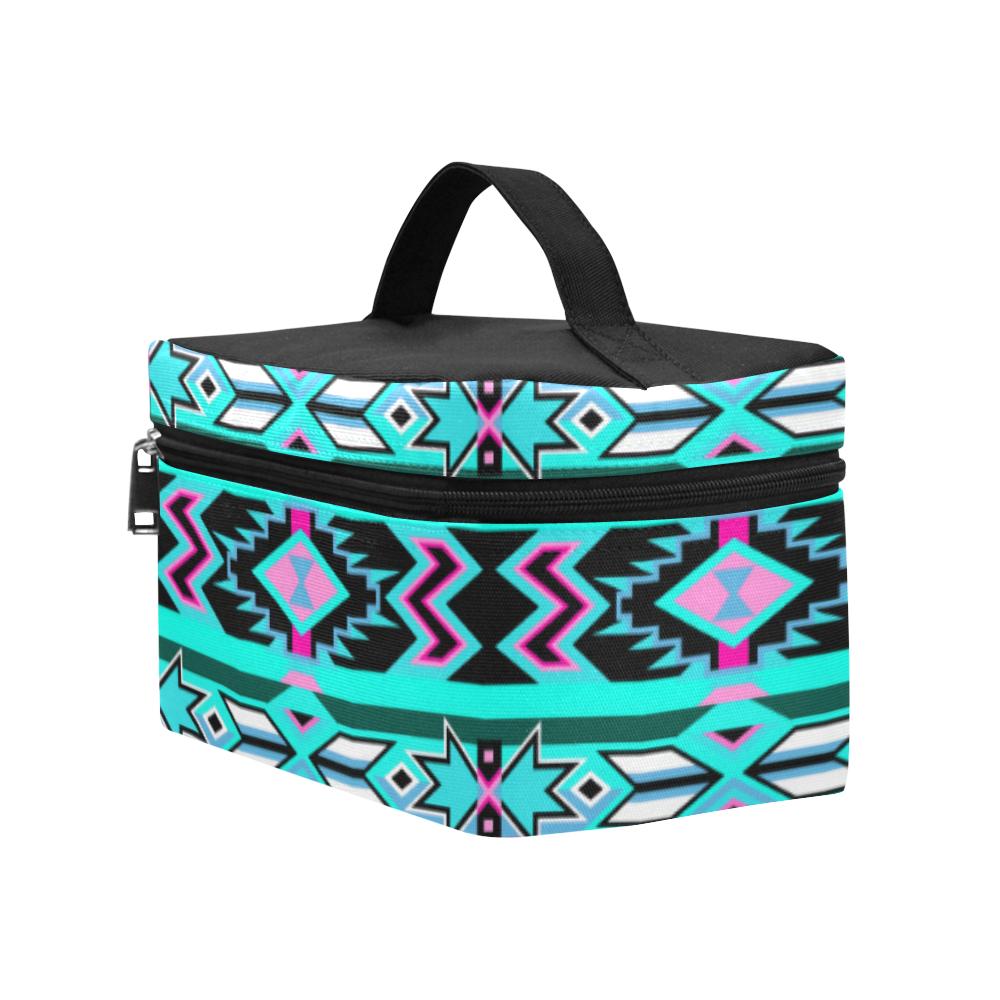 Northeast Journey Cosmetic Bag/Large (Model 1658) Cosmetic Bag e-joyer