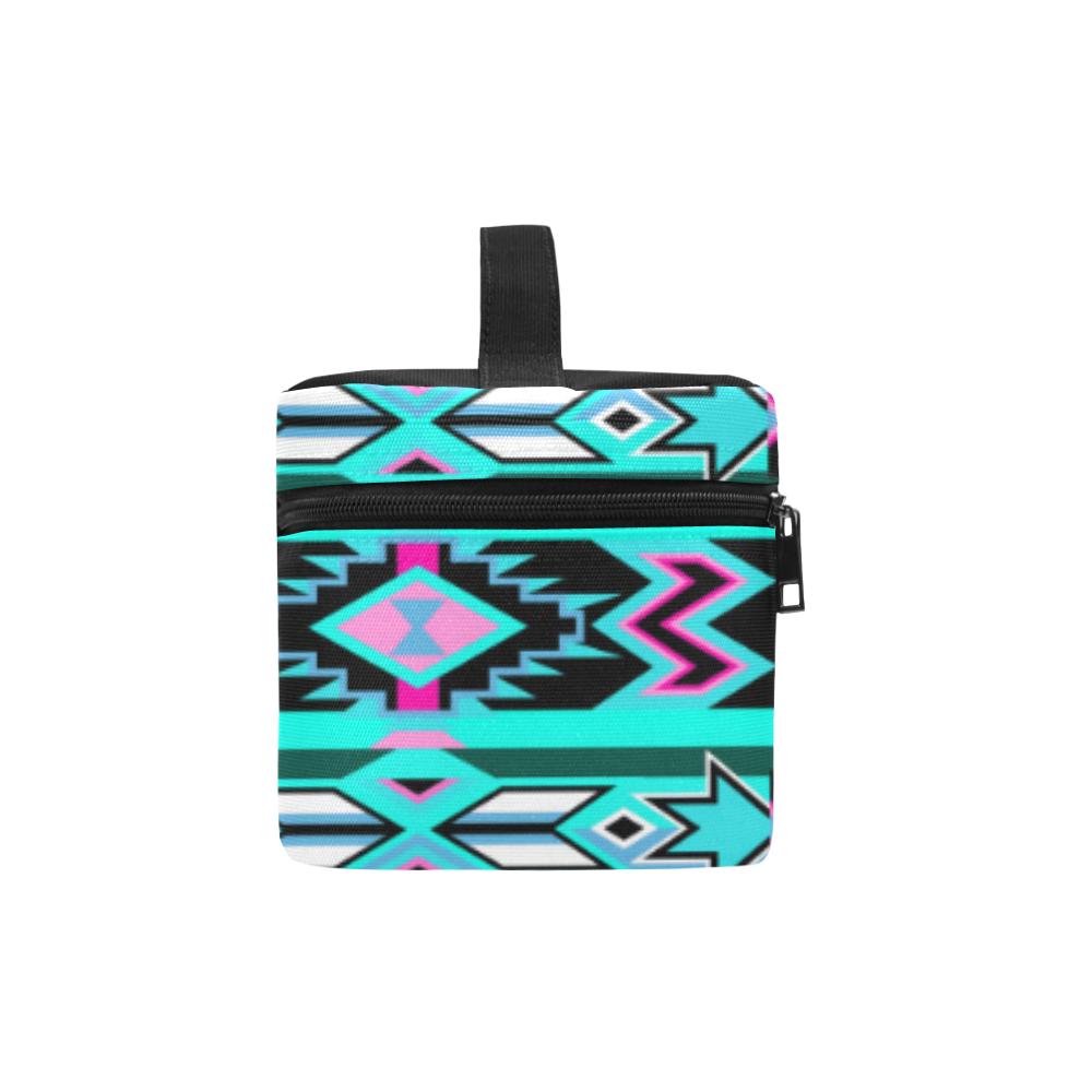 Northeast Journey Cosmetic Bag/Large (Model 1658) Cosmetic Bag e-joyer