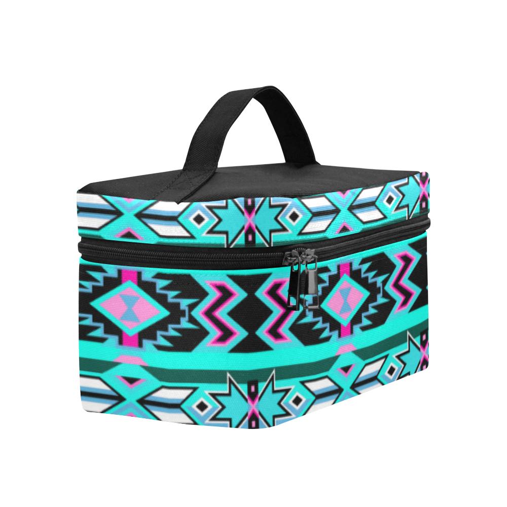 Northeast Journey Cosmetic Bag/Large (Model 1658) Cosmetic Bag e-joyer
