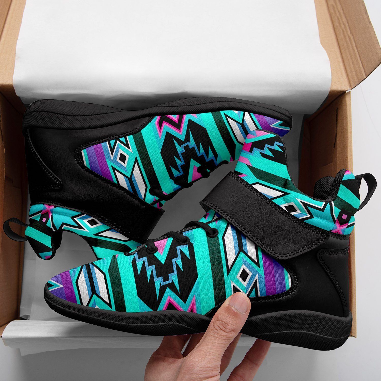 Northeast Journey Ipottaa Basketball / Sport High Top Shoes - Black Sole 49 Dzine