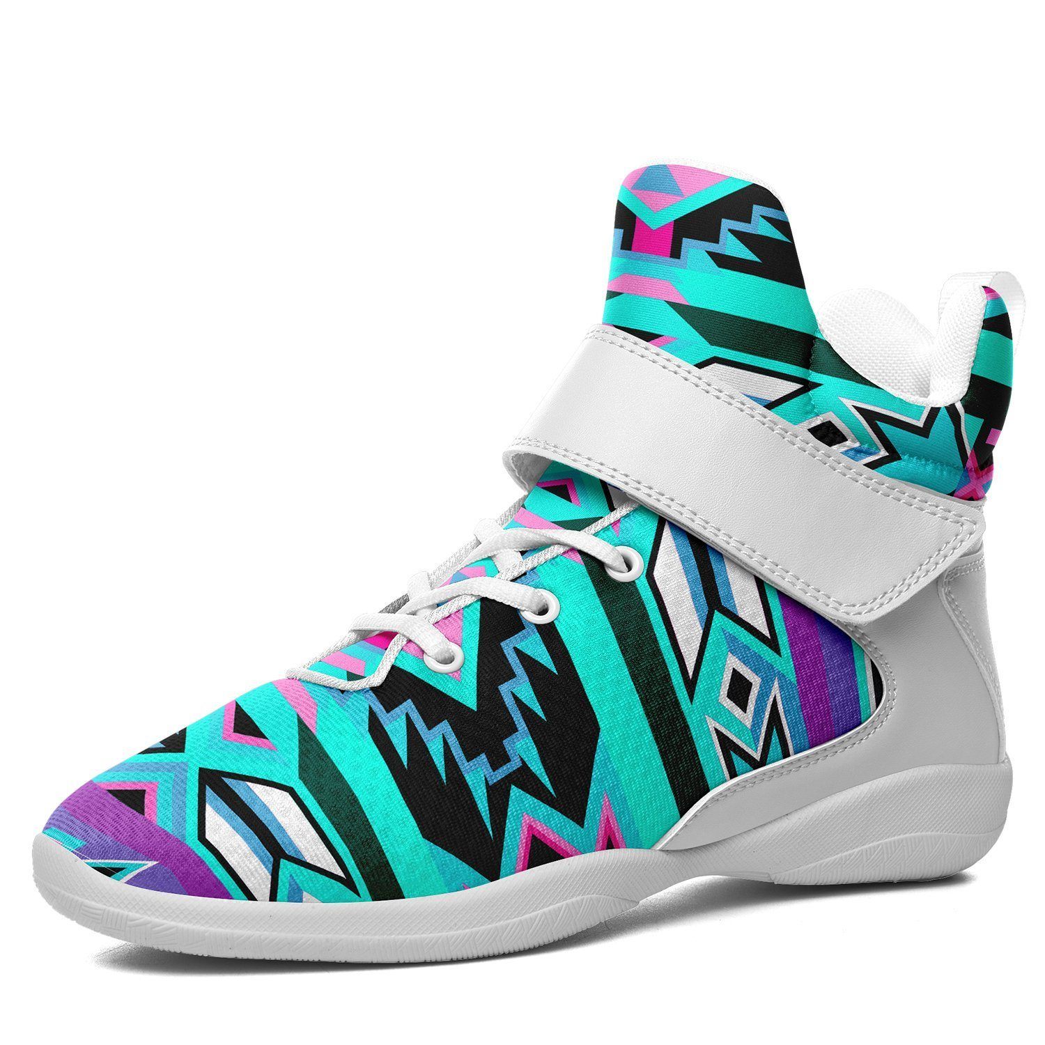Northeast Journey Ipottaa Basketball / Sport High Top Shoes - White Sole 49 Dzine US Men 7 / EUR 40 White Sole with White Strap