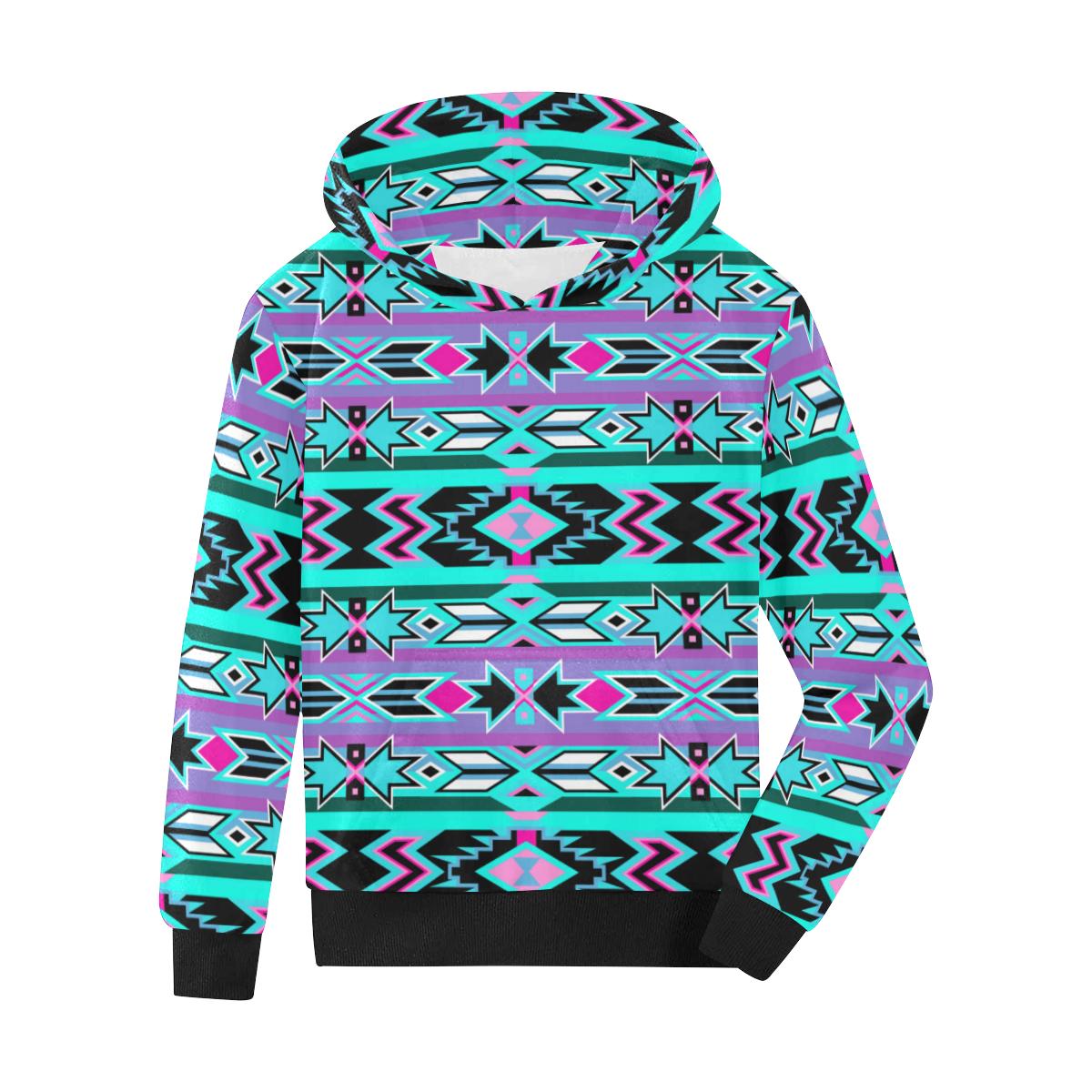Northeast Journey Kids' All Over Print Hoodie (Model H38) Kids' AOP Hoodie (H38) e-joyer