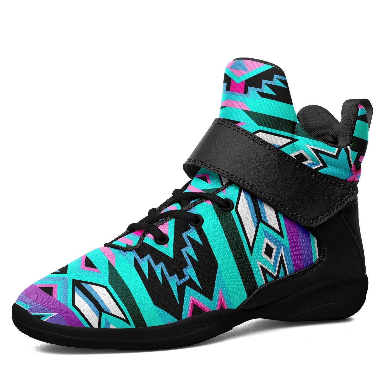Northeast Journey Kid's Ipottaa Basketball / Sport High Top Shoes 49 Dzine US Child 12.5 / EUR 30 Black Sole with Black Strap