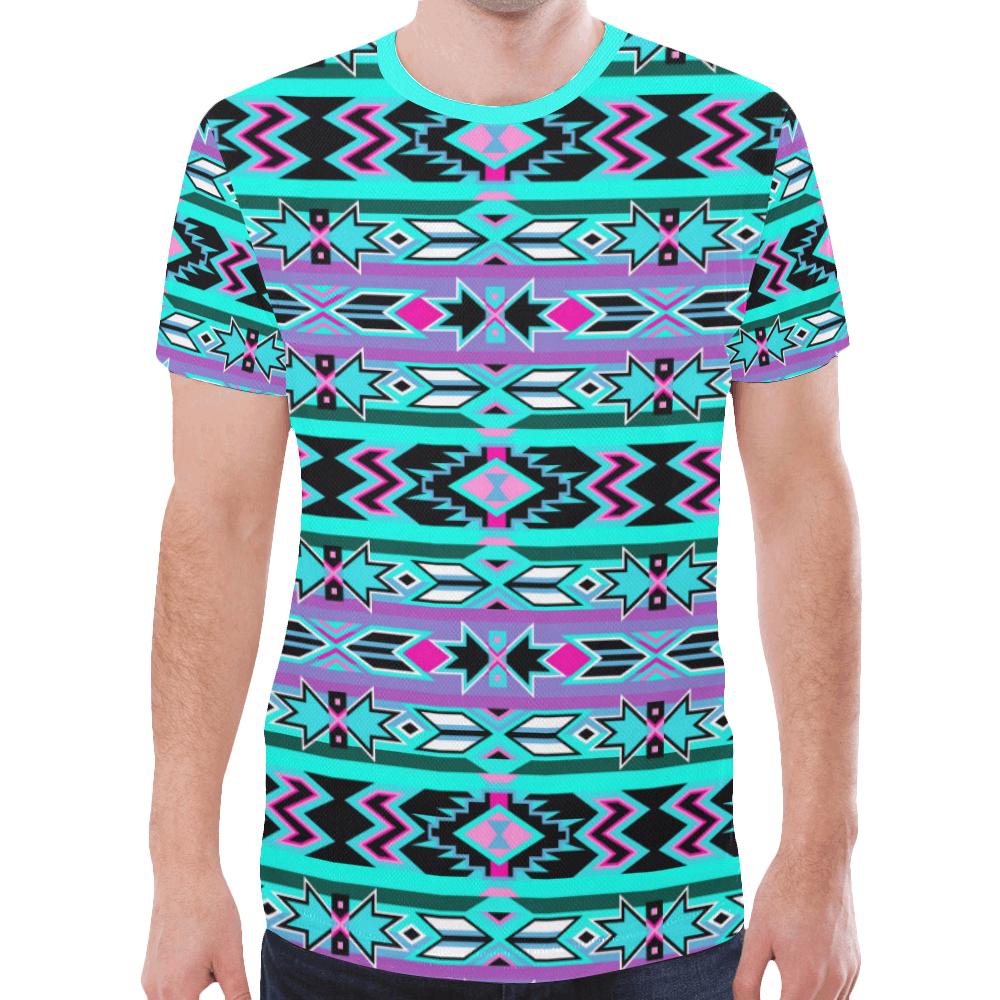 Northeast Journey New All Over Print T-shirt for Men/Large Size (Model T45) New All Over Print T-shirt for Men/Large (T45) e-joyer