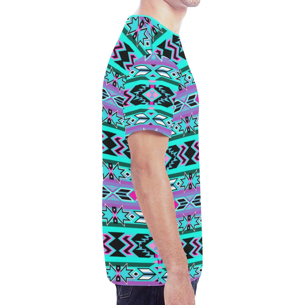 Northeast Journey New All Over Print T-shirt for Men/Large Size (Model T45) New All Over Print T-shirt for Men/Large (T45) e-joyer