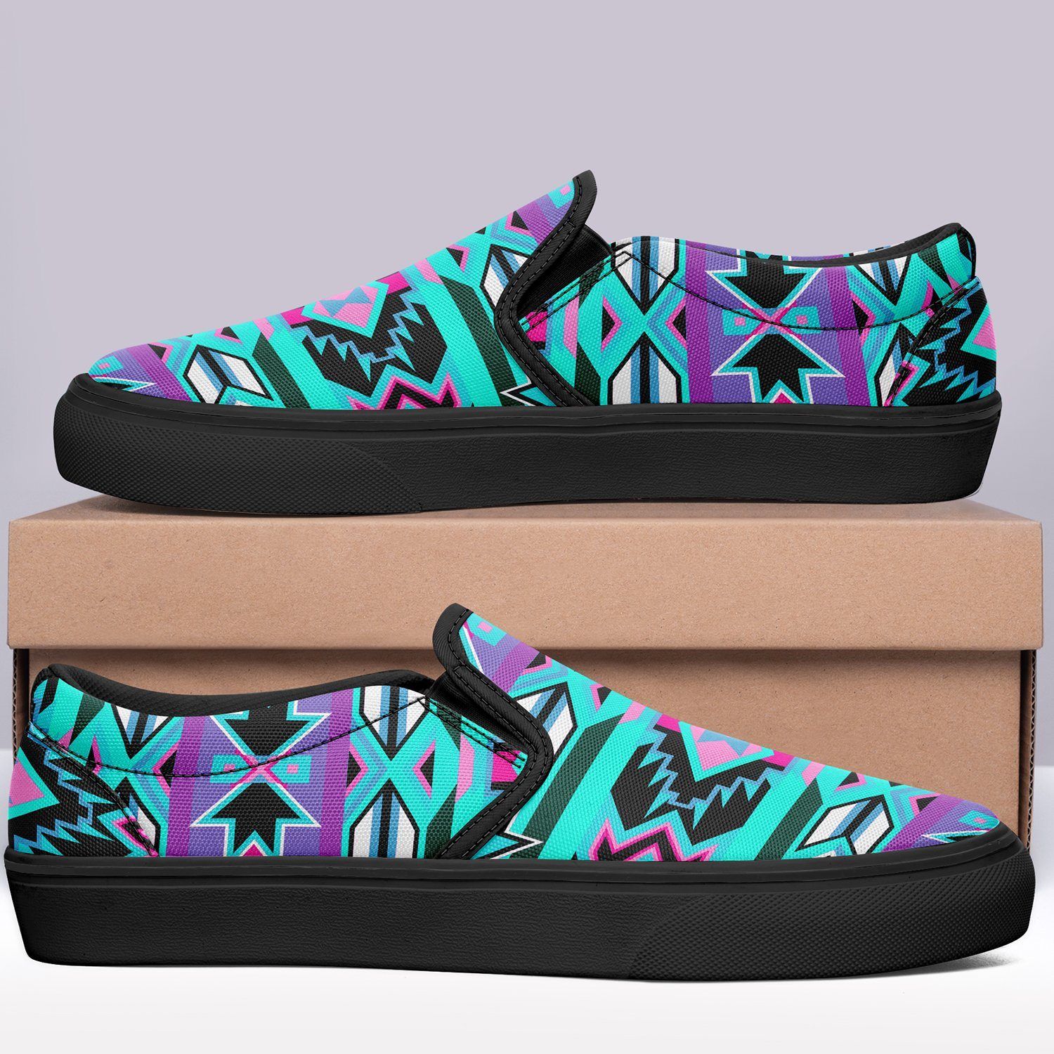 Northeast Journey Otoyimm Kid's Canvas Slip On Shoes 49 Dzine