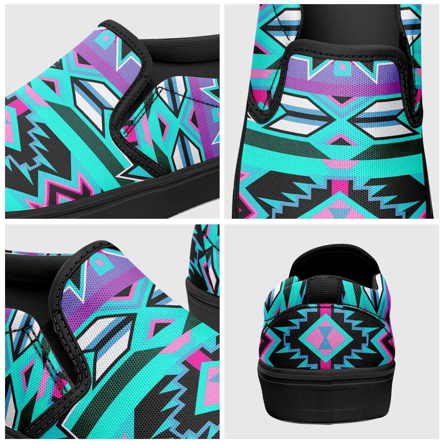 Northeast Journey Otoyimm Kid's Canvas Slip On Shoes 49 Dzine