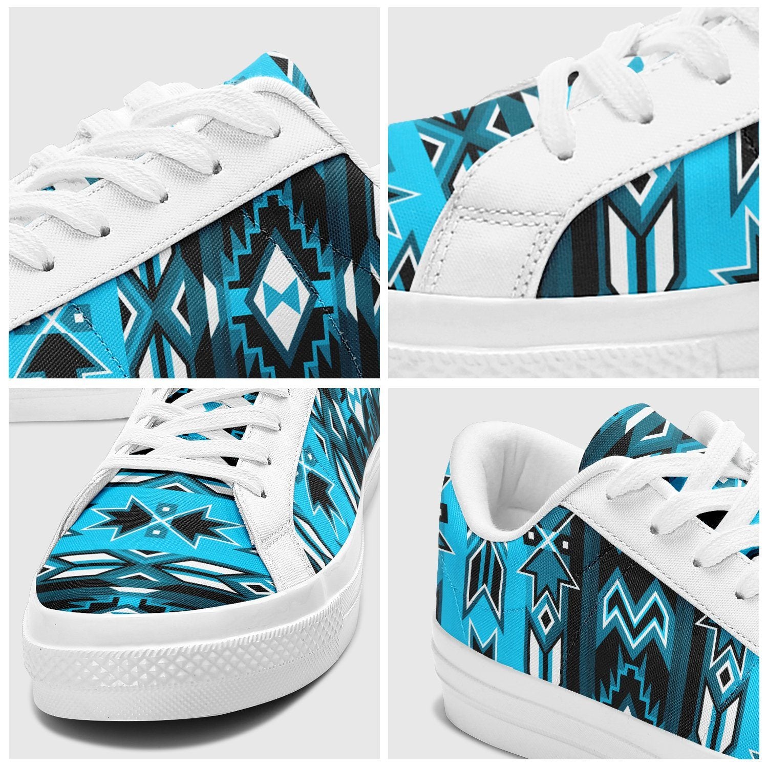 Northern Journey Aapisi Low Top Canvas Shoes White Sole 49 Dzine