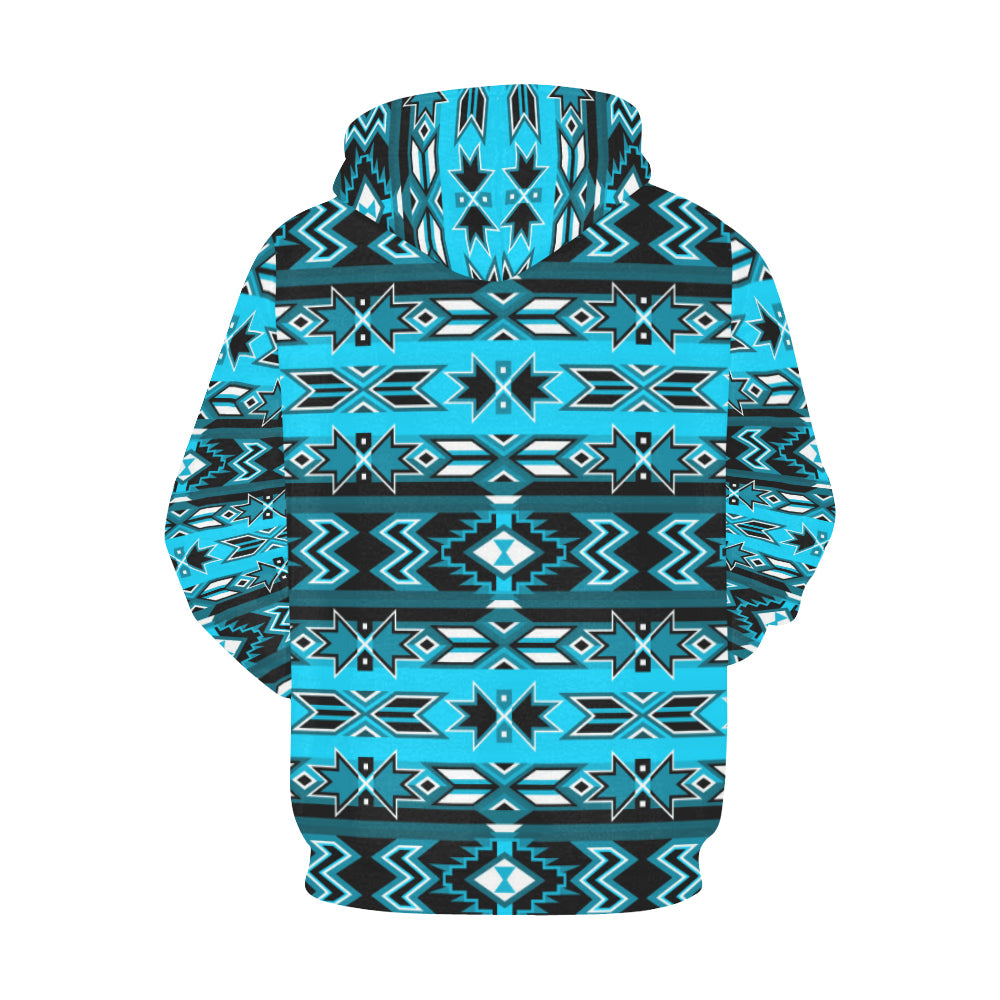 Northern Journey All Over Print Hoodie for Women (USA Size) (Model H13) Hoodie e-joyer