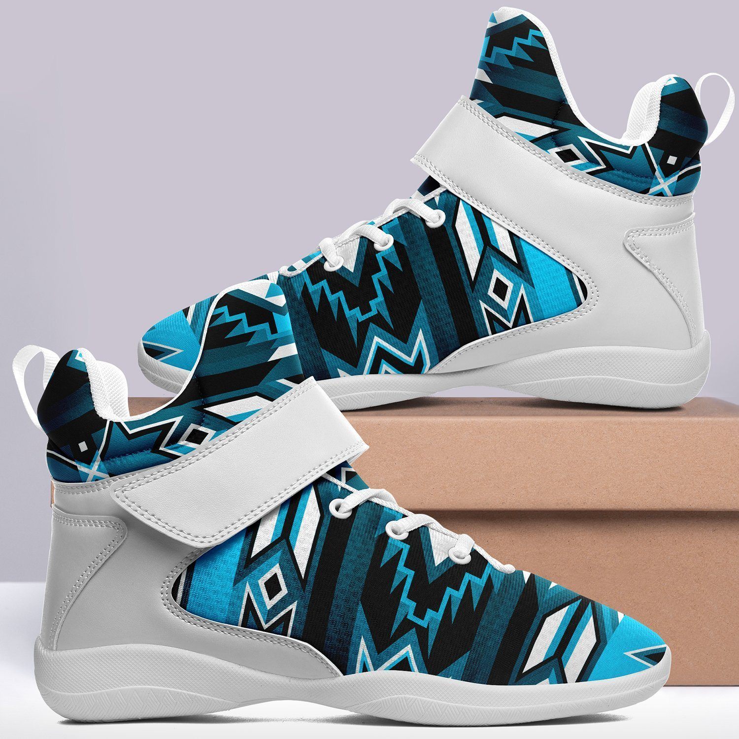 Northern Journey Ipottaa Basketball / Sport High Top Shoes - White Sole 49 Dzine