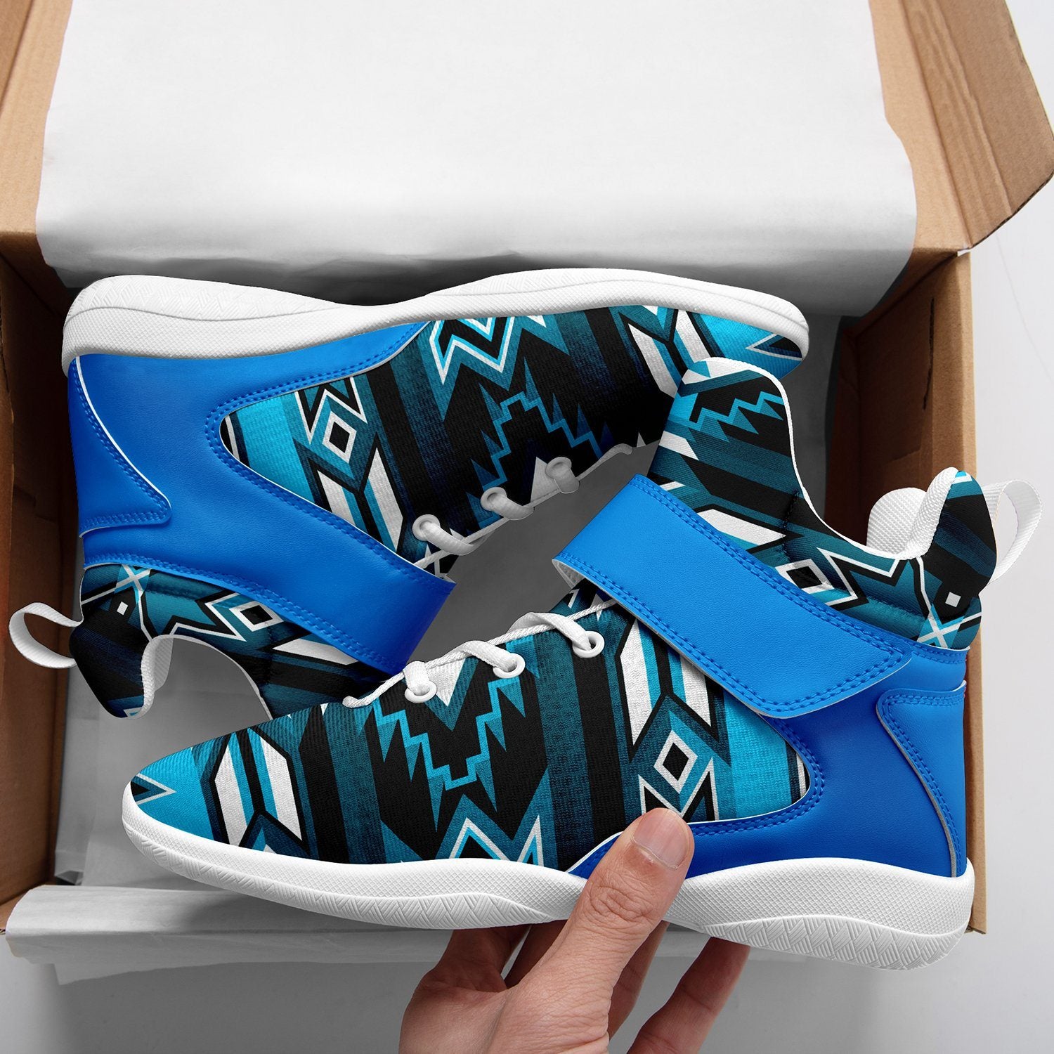 Northern Journey Ipottaa Basketball / Sport High Top Shoes - White Sole 49 Dzine