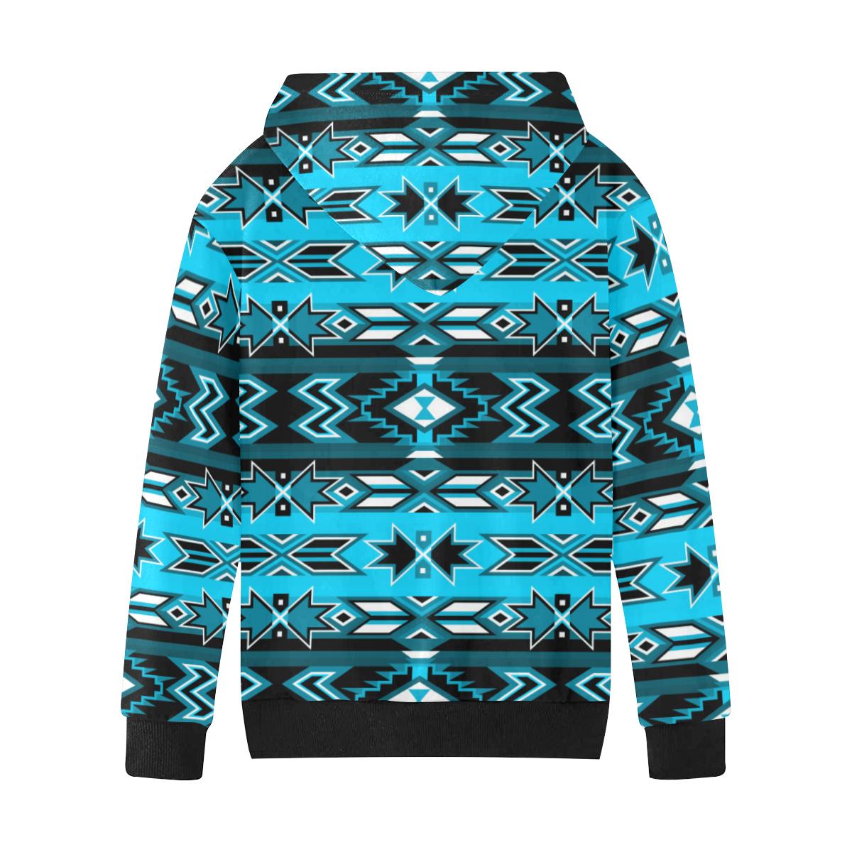 Northern Journey Kids' All Over Print Hoodie (Model H38) Kids' AOP Hoodie (H38) e-joyer