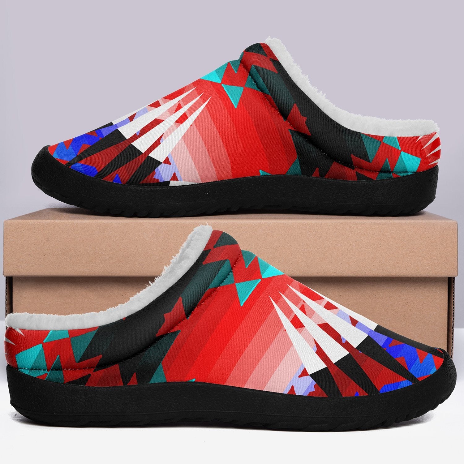 Northwest Ribbonwork Bustles Ikinnii Indoor Slipper 49 Dzine