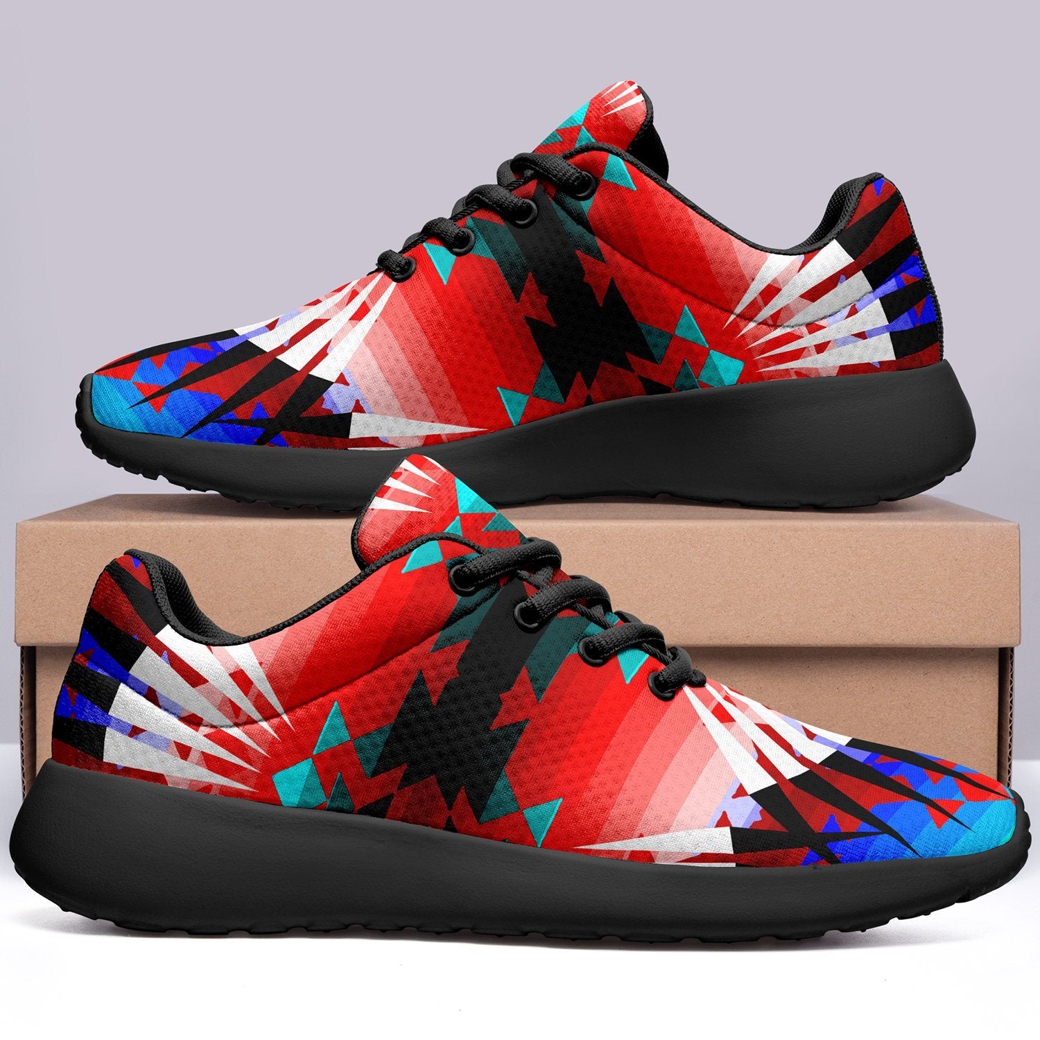 Northwest Ribbonwork Bustles Ikkaayi Sport Sneakers 49 Dzine