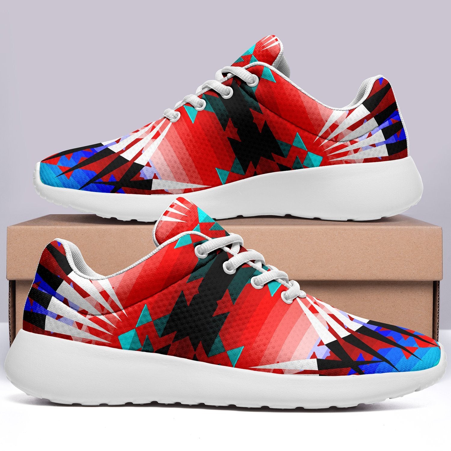 Northwest Ribbonwork Bustles Ikkaayi Sport Sneakers 49 Dzine