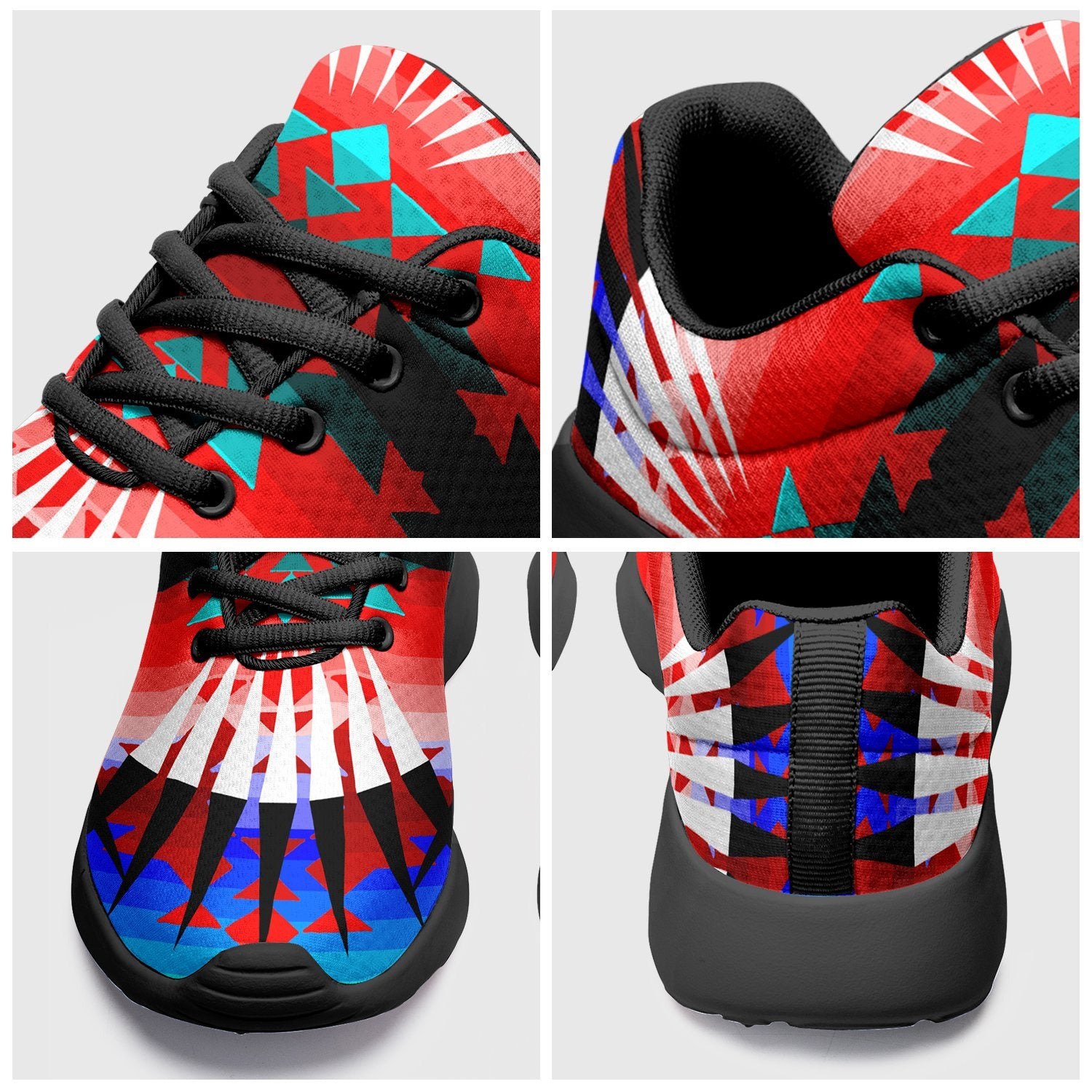 Northwest Ribbonwork Bustles Ikkaayi Sport Sneakers 49 Dzine