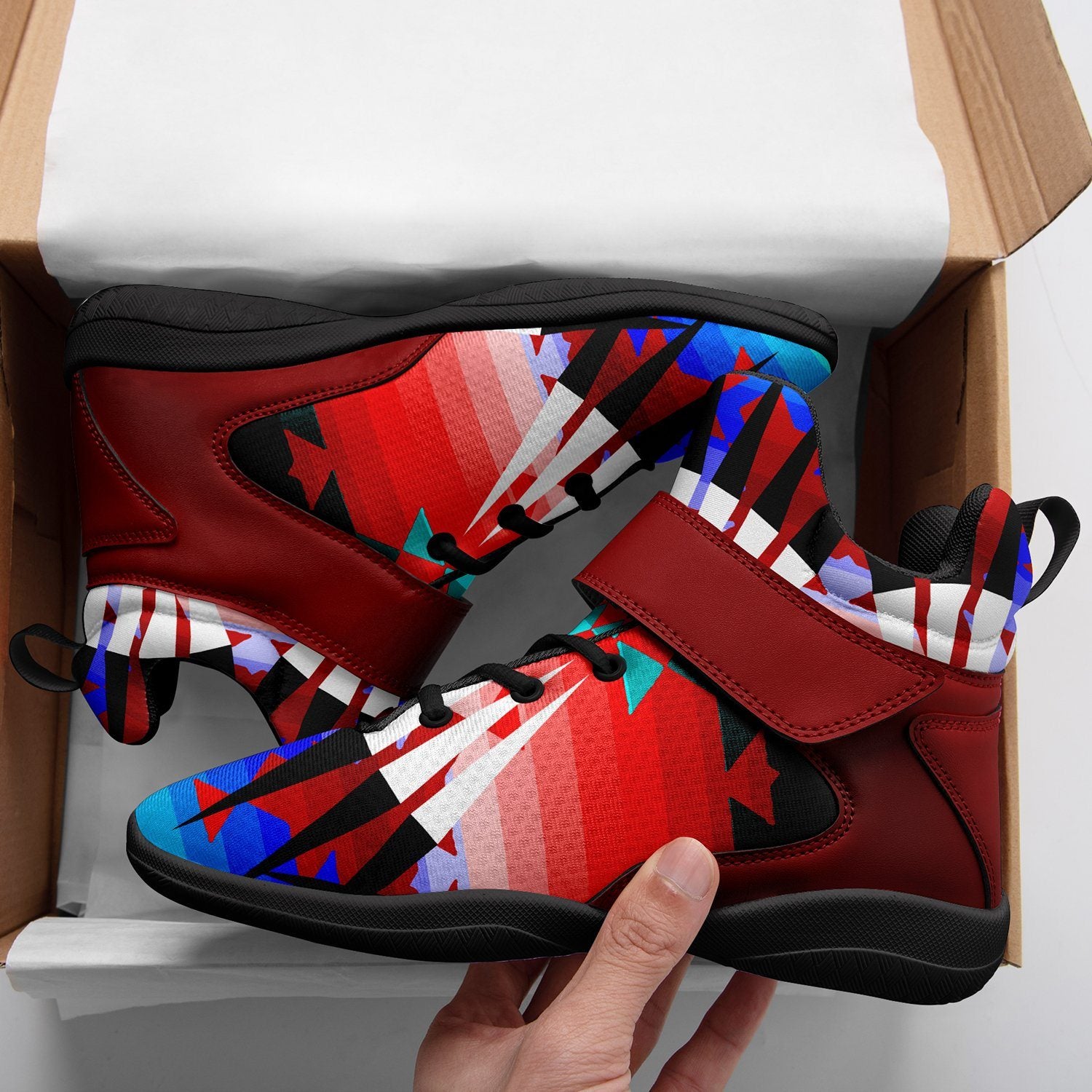 Northwest Ribbonwork Bustles Ipottaa Basketball / Sport High Top Shoes 49 Dzine