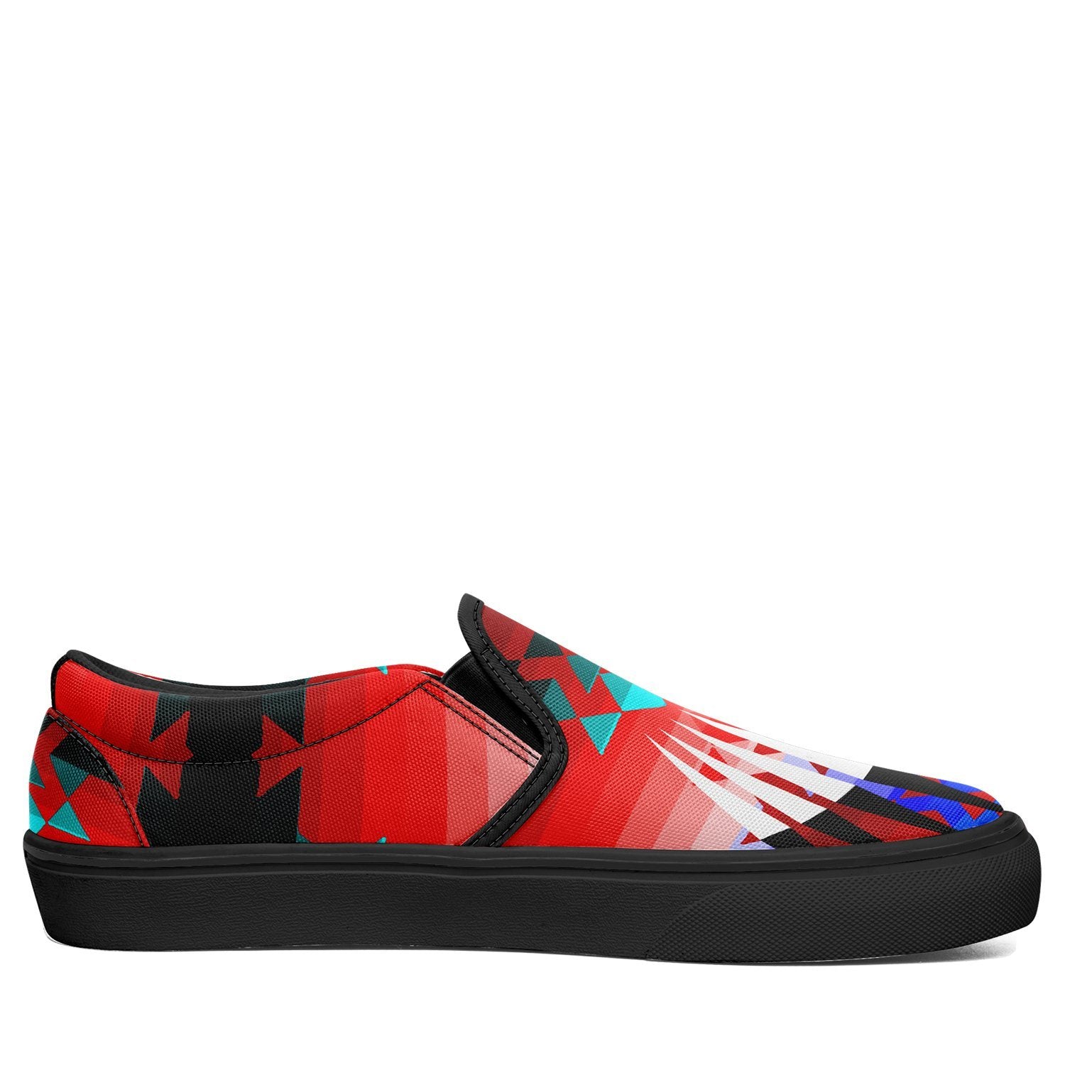 Northwest Ribbonwork Bustles Otoyimm Canvas Slip On Shoes 49 Dzine