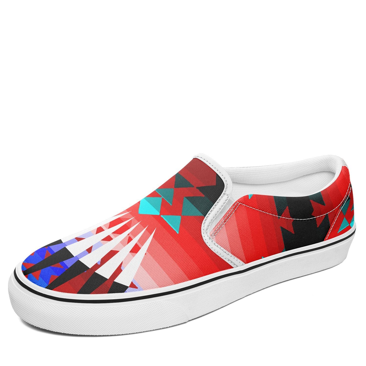 Northwest Ribbonwork Bustles Otoyimm Canvas Slip On Shoes 49 Dzine