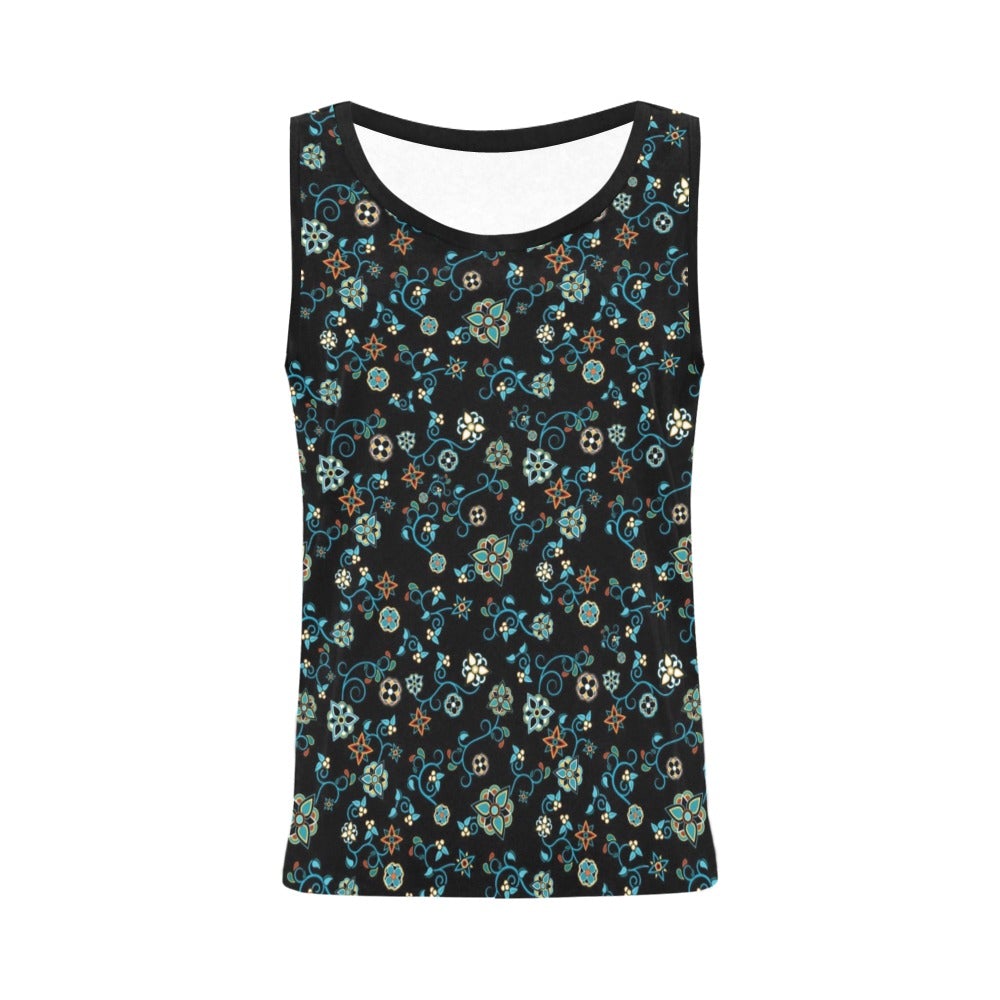 Ocean Bloom All Over Print Tank Top for Women (Model T43) All Over Print Tank Top for Women (T43) e-joyer