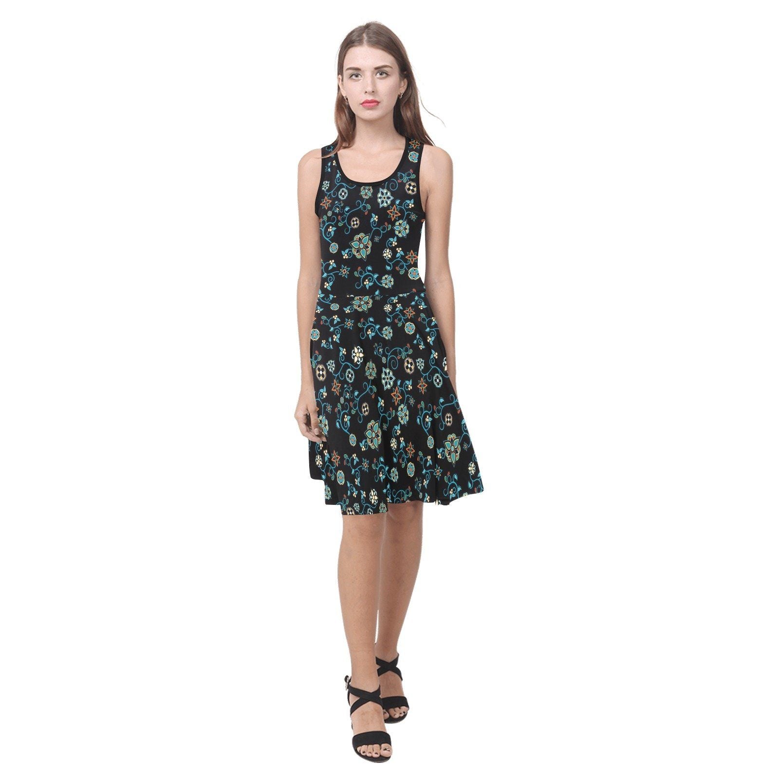 Ocean Bloom Atalanta Sundress (Model D04) Atalanta Sundress (D04) e-joyer