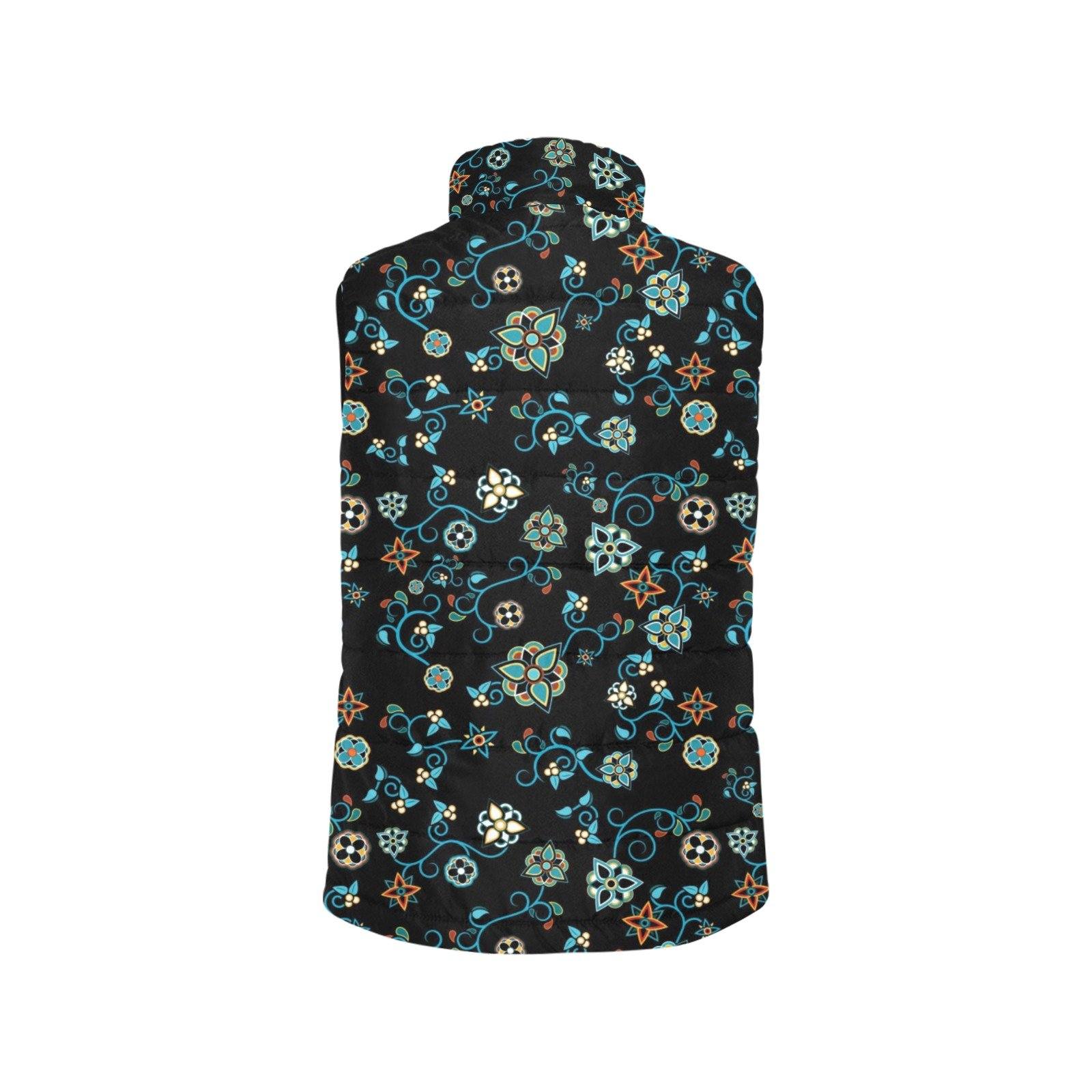 Ocean Bloom Men's Padded Vest Jacket (Model H44) Men's Padded Vest Jacket (H44) e-joyer