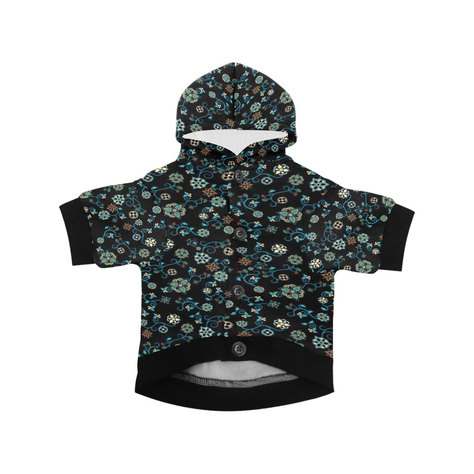 Ocean Bloom Pet Dog Hoodie Pet Dog Hoodie e-joyer