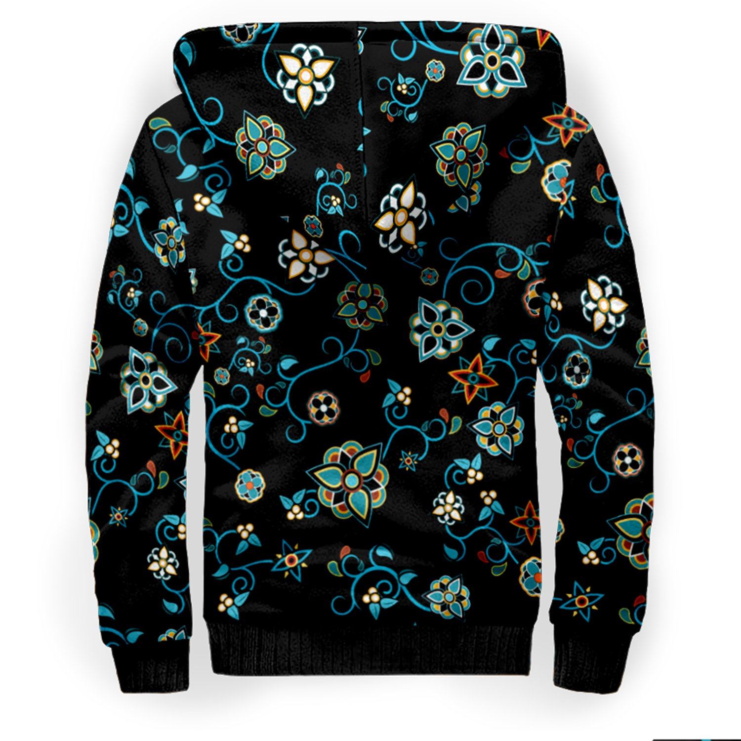 Ocean Bloom Sherpa Hoodie hoodie Herman