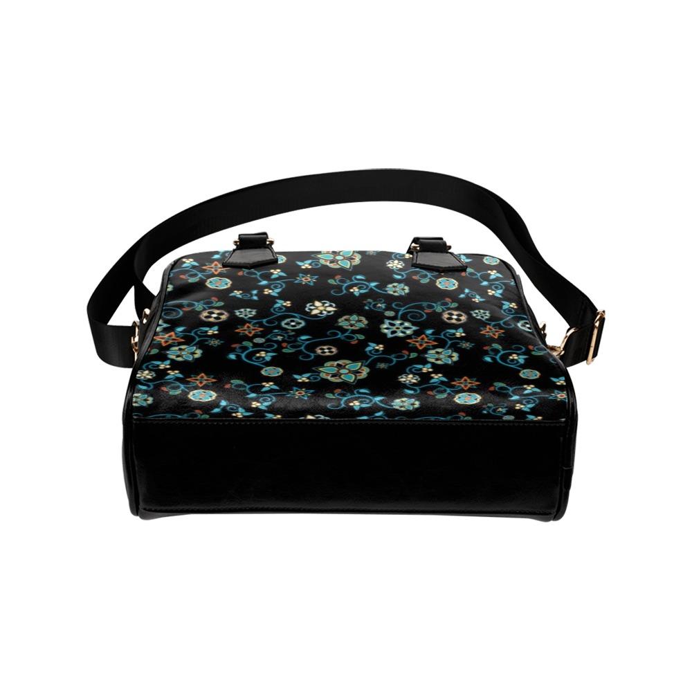 Ocean Bloom Shoulder Handbag (Model 1634) Shoulder Handbags (1634) e-joyer