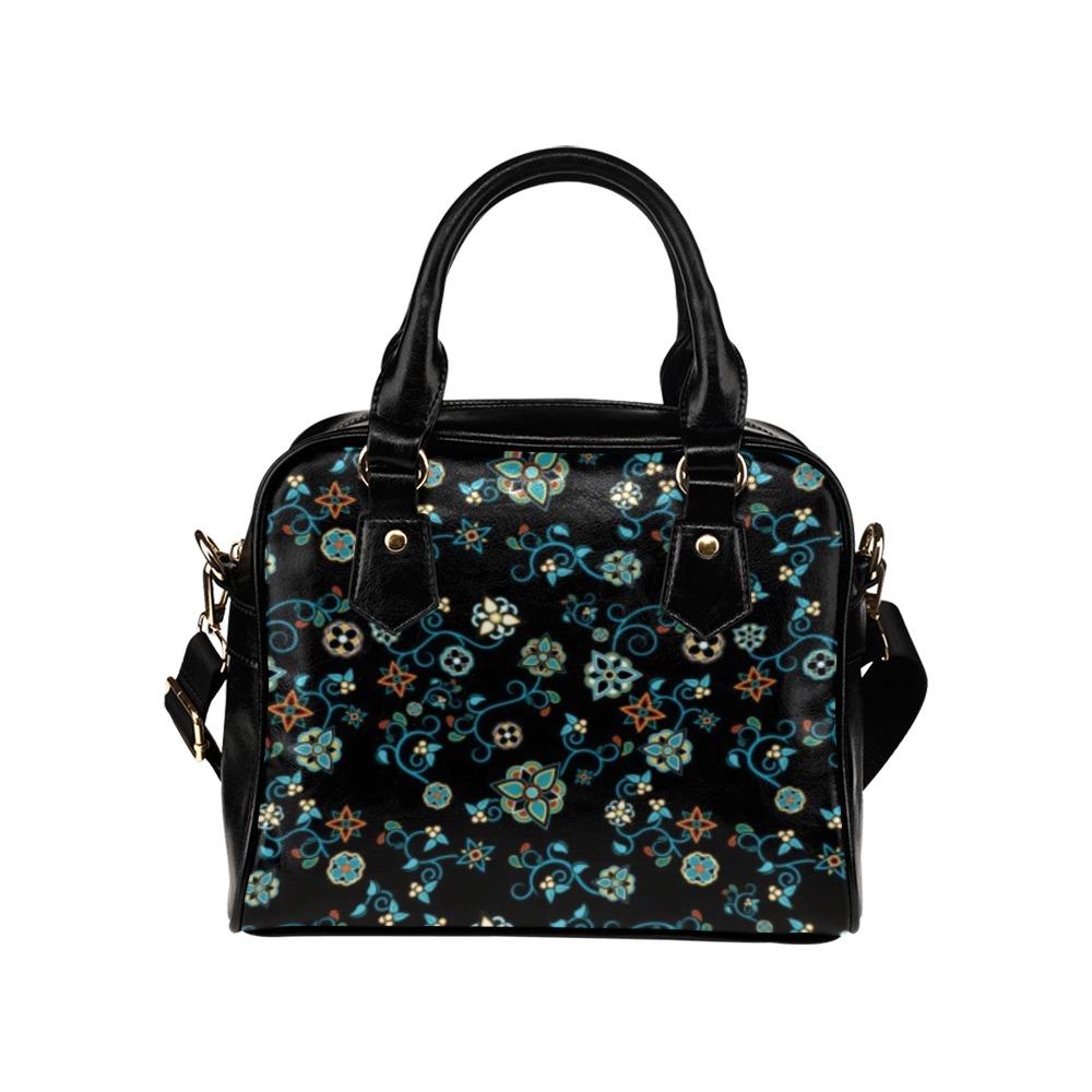 Ocean Bloom Shoulder Handbag (Model 1634) Shoulder Handbags (1634) e-joyer