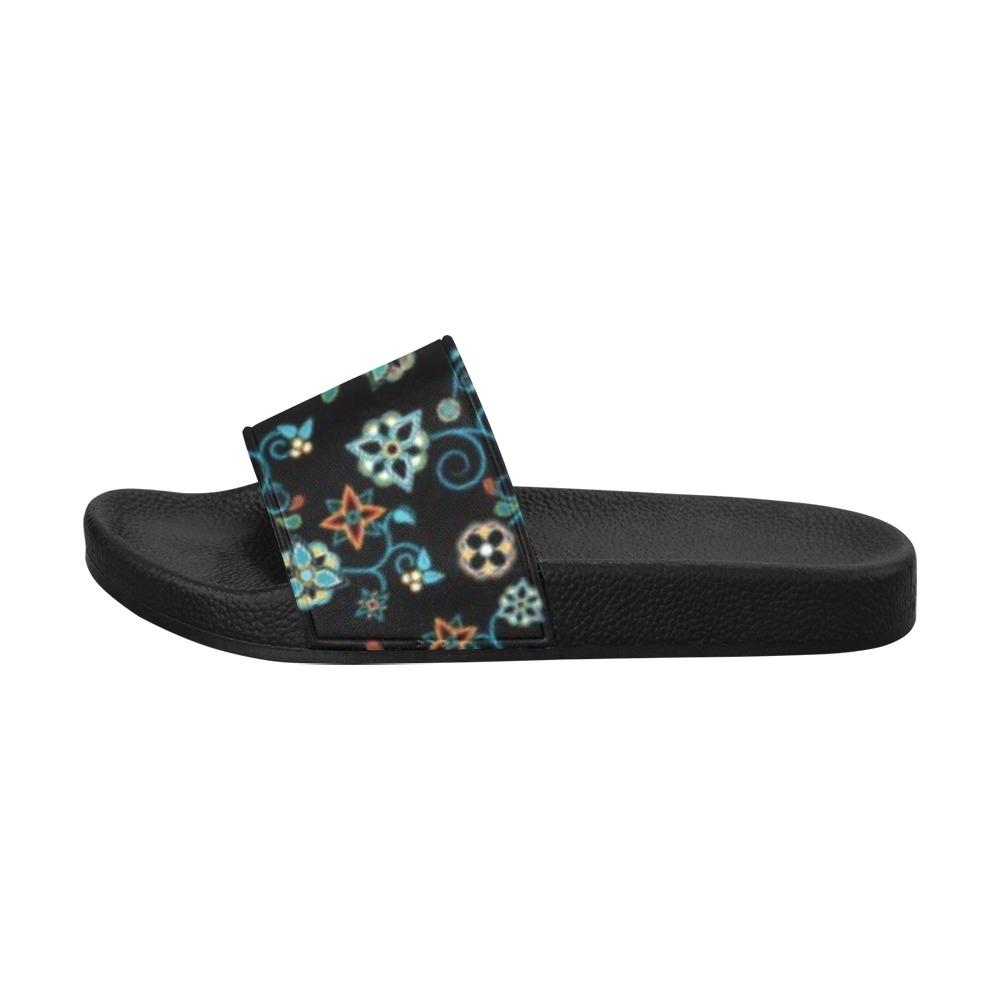 Ocean Bloom Women's Slide Sandals (Model 057) Women's Slide Sandals (057) e-joyer