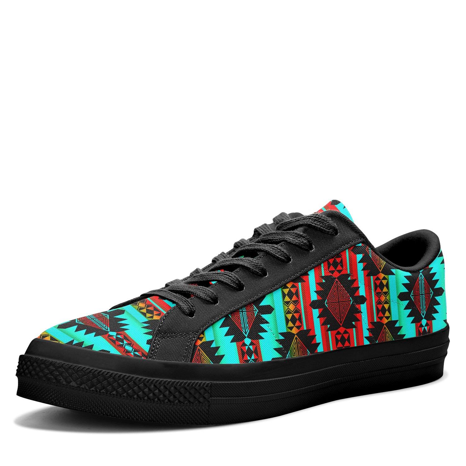 Okotoks Arrow Aapisi Low Top Canvas Shoes Black Sole 49 Dzine