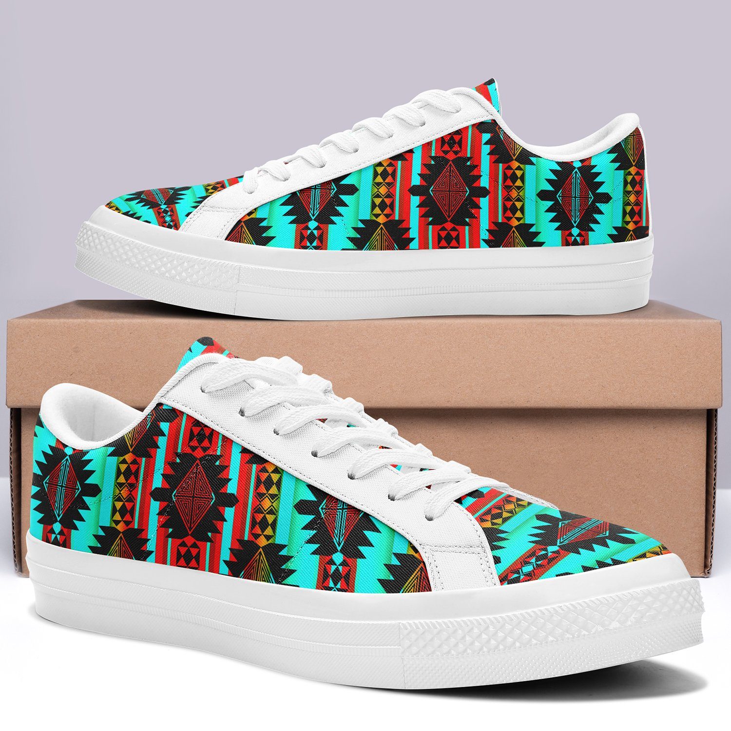 Okotoks Arrow Aapisi Low Top Canvas Shoes White Sole 49 Dzine