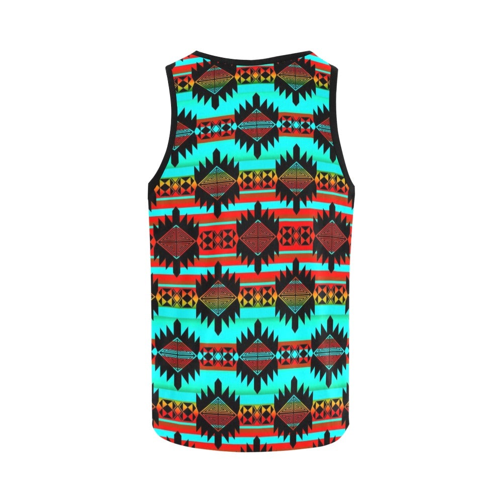 Okotoks Arrow All Over Print Tank Top for Women (Model T43) All Over Print Tank Top for Women (T43) e-joyer