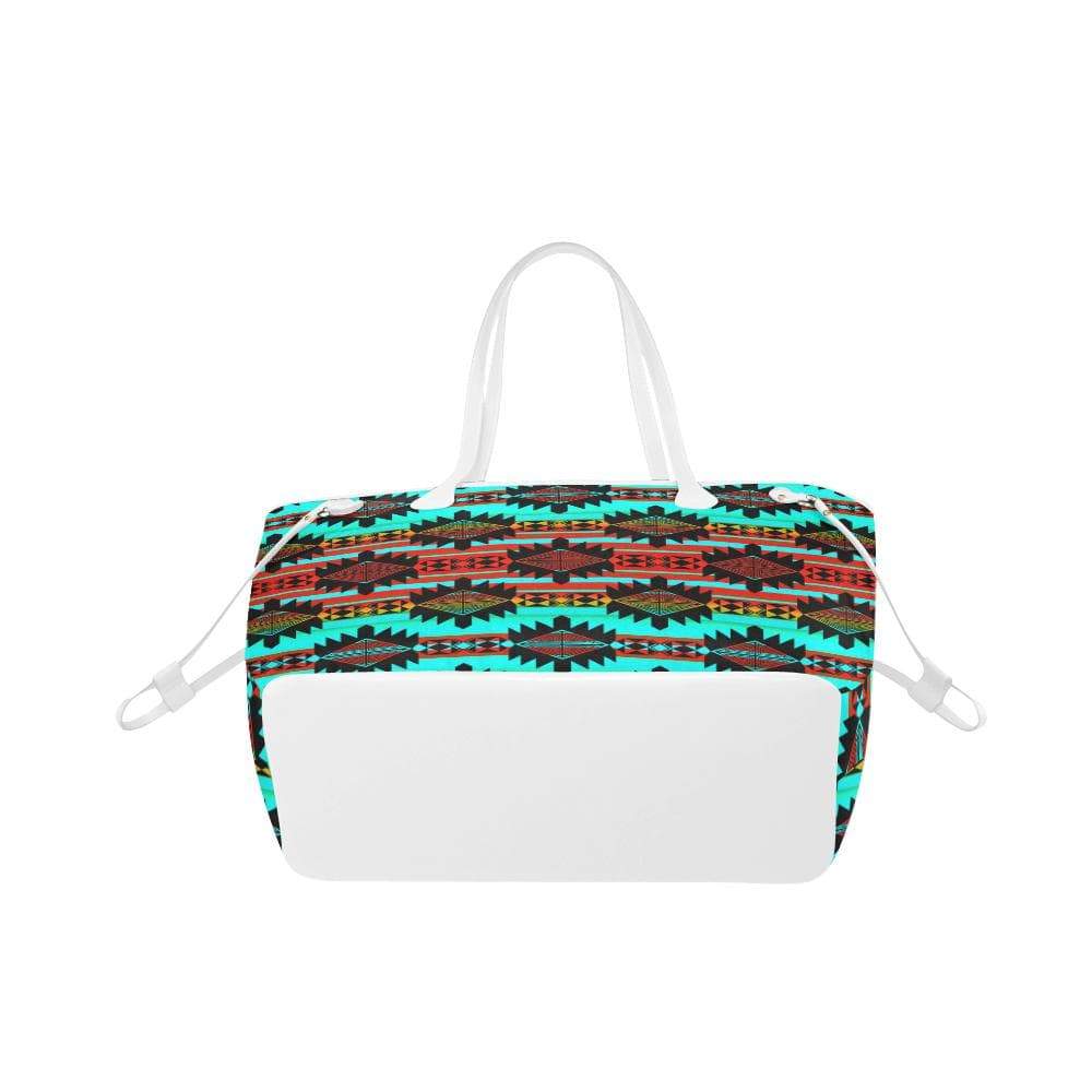 Okotoks Arrow Clover Canvas Tote Bag (Model 1661) Clover Canvas Tote Bag (1661) e-joyer
