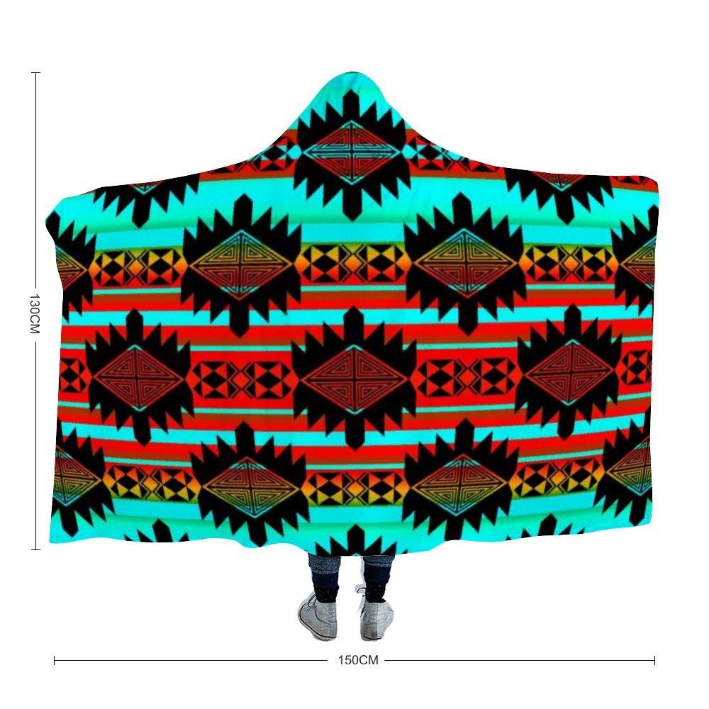 Okotoks Arrow Hooded Blanket 49 Dzine