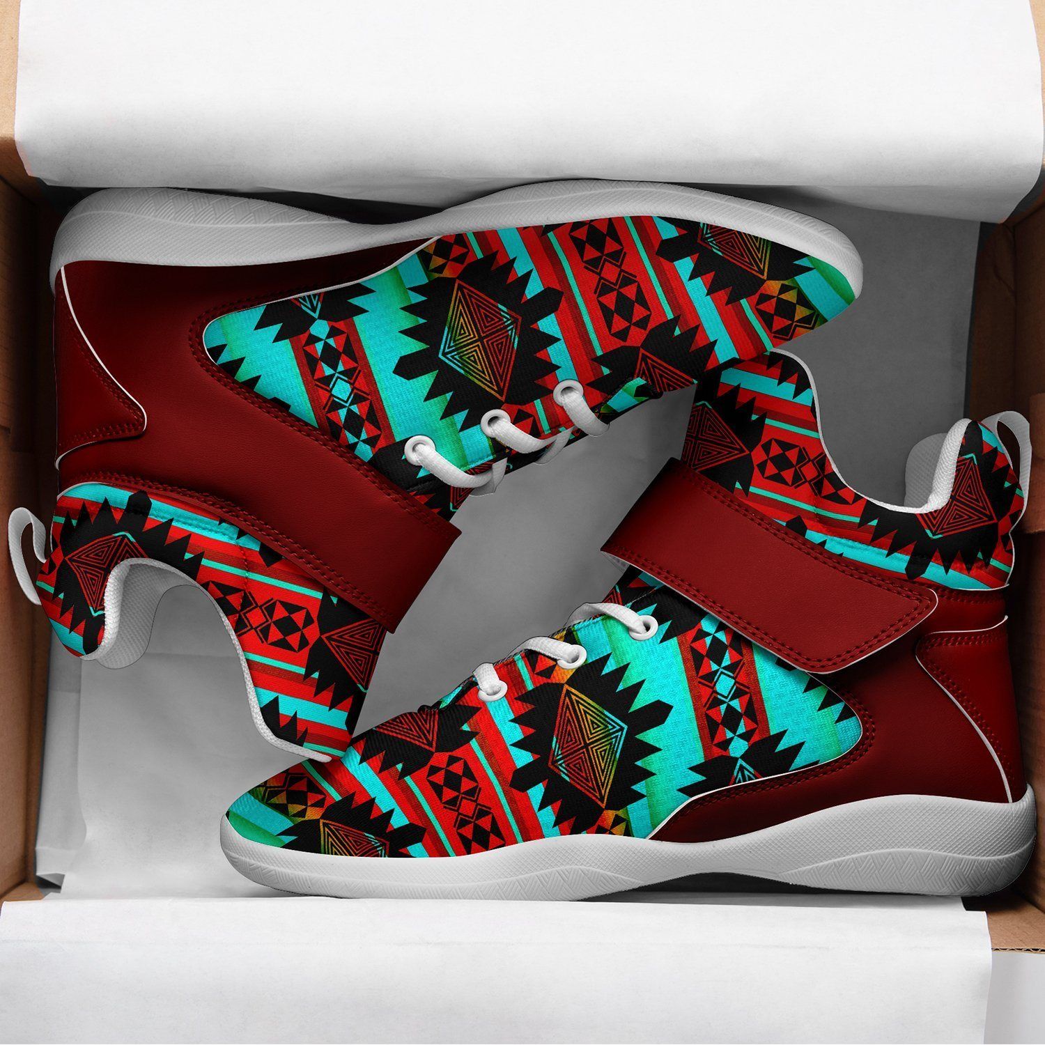 Okotoks Arrow Ipottaa Basketball / Sport High Top Shoes - White Sole 49 Dzine