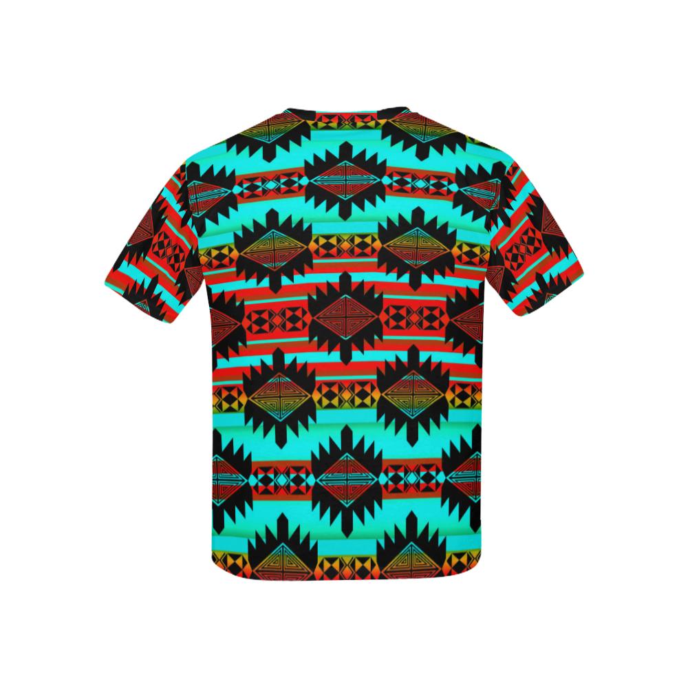 Okotoks Arrow Kids' All Over Print T-shirt (USA Size) (Model T40) All Over Print T-shirt for Kid (T40) e-joyer