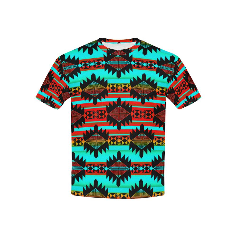 Okotoks Arrow Kids' All Over Print T-shirt (USA Size) (Model T40) All Over Print T-shirt for Kid (T40) e-joyer