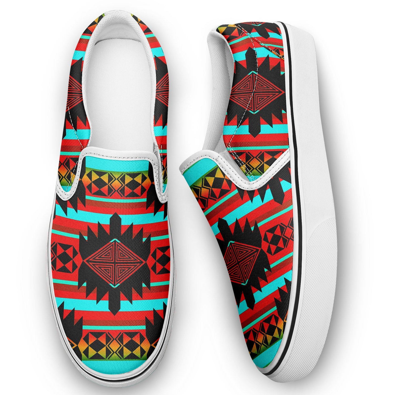 Okotoks Arrow Otoyimm Canvas Slip On Shoes 49 Dzine